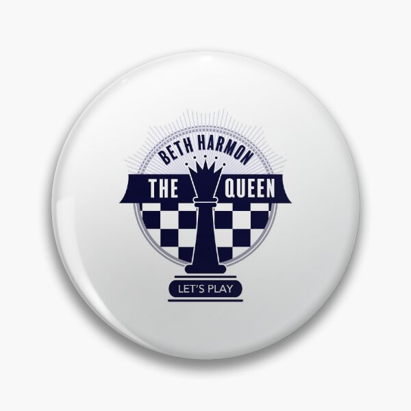 Item preview, beth harmon queen's gambit chess piece designed and sold by lovely-lyrics.