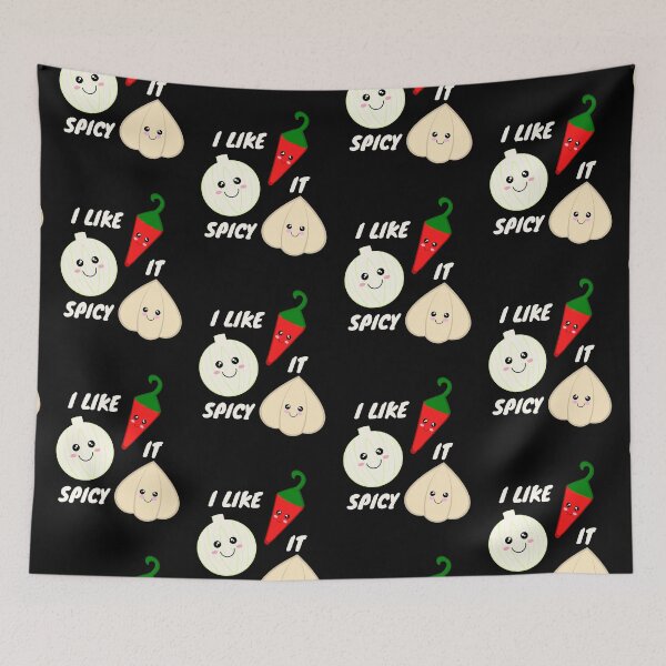 Item preview, Pepper, Onion, Garlic, I like it spicy  designed and sold by Midsummer1942.