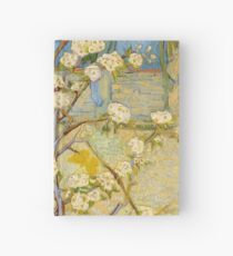 1888-Vincent van Gogh-Small pear tree in blossom-46x73 Hardcover Journal