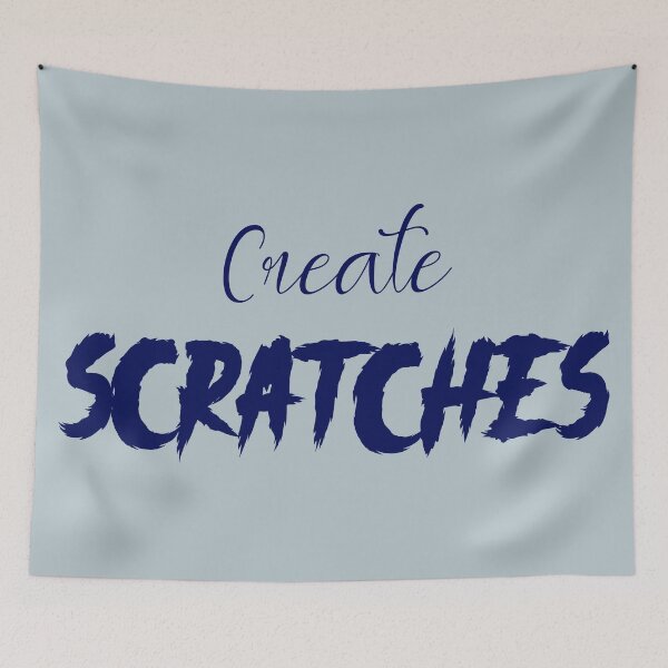 Item preview, Create scratches text designed and sold by Chino20.