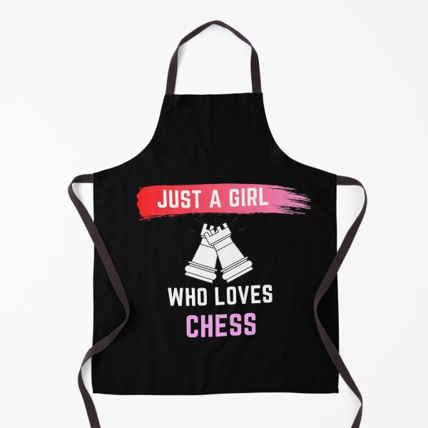 Item preview, Just a girl who loves Chess designed and sold by IZ-STAR.