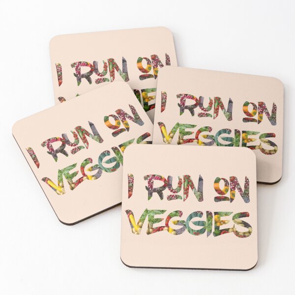 Item preview, I Run On Veggies designed and sold by VintagePrada.