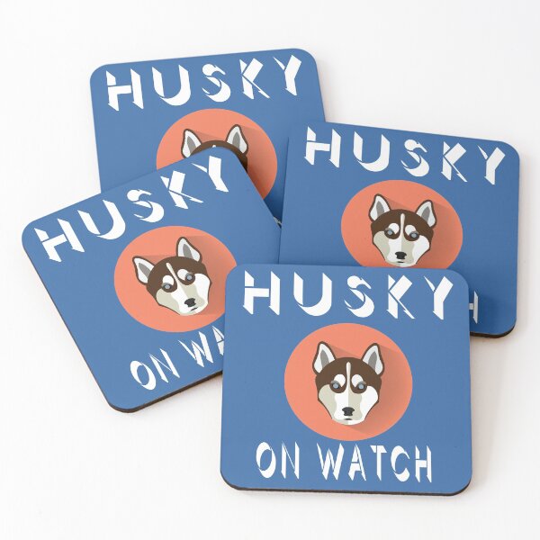Item preview, husky on watch designed and sold by itsarti.