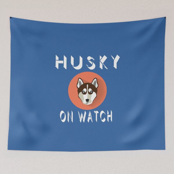 Item preview, husky on watch designed and sold by itsarti.