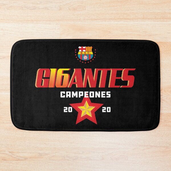 Item preview, Gigantes campeon 2020 BSC, Barcelona de Guayaquil Futbol ecuatoriano designed and sold by Cheeky Companions.