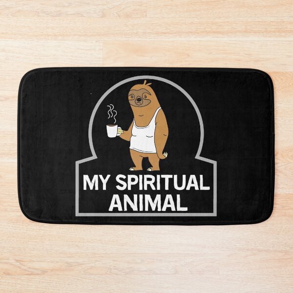 Item preview, Funny My Spiritual Animal  - Funny Spiritual Animal Coffee - Sloth Coffee - Fun Shirts designed and sold by happygiftideas.