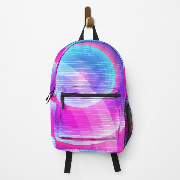 Item preview, Synthwave scifi ripples design designed and sold by Thecolorschemer.