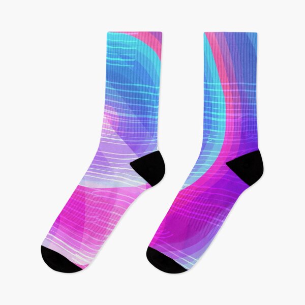 Item preview, Synthwave scifi ripples design designed and sold by Thecolorschemer.