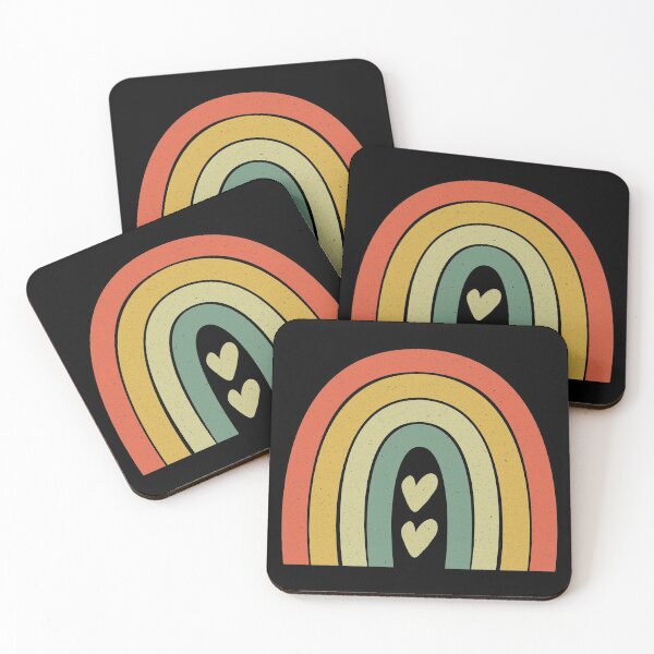 Item preview, vintage style distressed rainbow designed and sold by Cool Stuff Galore.