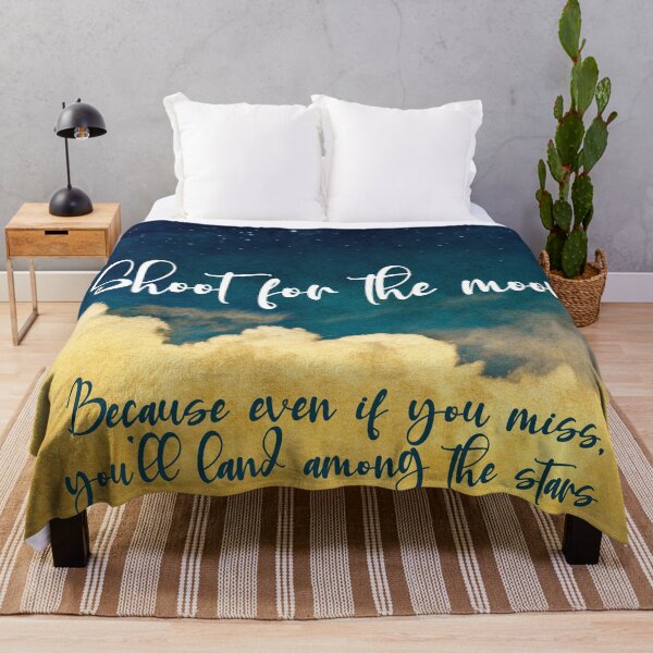 Item preview, Aim for the moon because even if you miss you'll land among the stars designed and sold by Arinom.