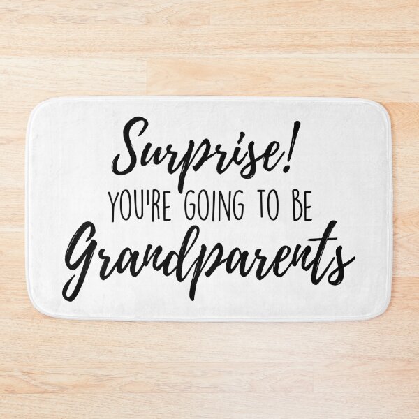 Item preview, Surprise! You're going to be grandparents designed and sold by Christiane Raab.