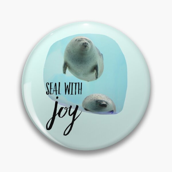 Item preview, Seal With Joy - Cool Sticker designed and sold by joejiing.
