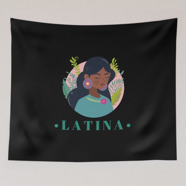 Item preview, LATINA LOGO T SHIRT TEE SWEATER HOODIE GIFT PRESENT BIRTHDAY CHRISTMAS designed and sold by Timcito.