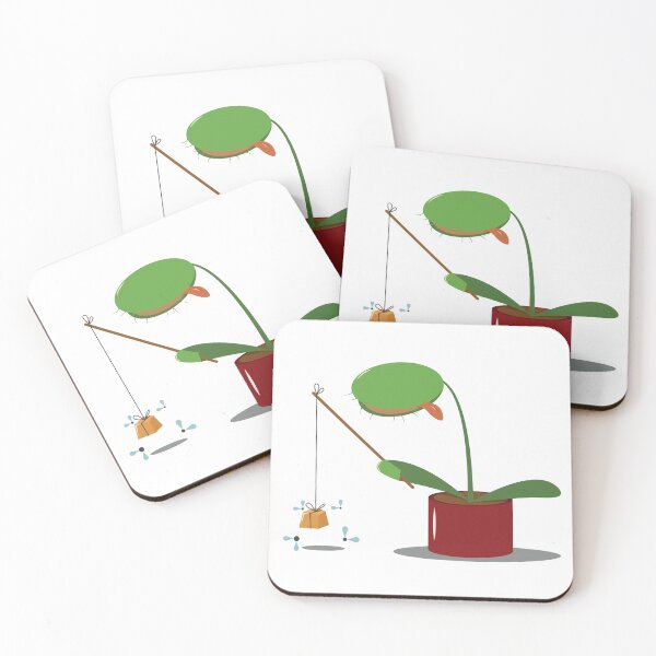 Item preview, Carnivorous Plant Fishing Insects designed and sold by DelkocArt.