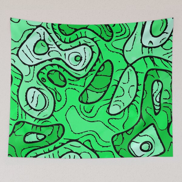 Item preview, misc fantasy green weird draw designed and sold by Filigranas Digitales.