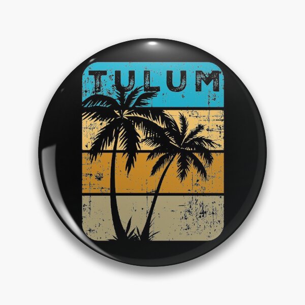 Item preview, tulum mexico vintage retro Sunset Vacation Souvenir designed and sold by Rustic Valley Studio.