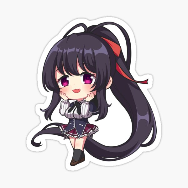 Vista previa del artículo con la obra «Akeno Chibi», diseñado y vendido por Nerd189.