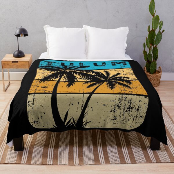 Item preview, tulum mexico vintage retro Sunset Vacation Souvenir designed and sold by Rustic Valley Studio.