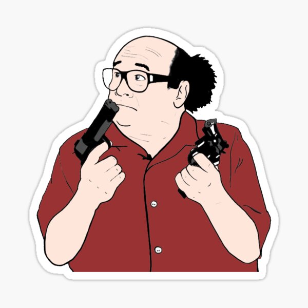 Frank from 'It's always sunny' Sticker
