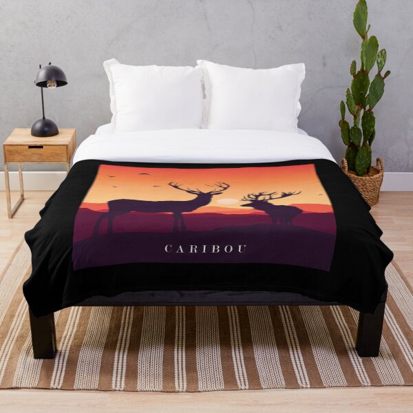 Item preview, Caribou Sunset Silhouette designed and sold by William Wilde.
