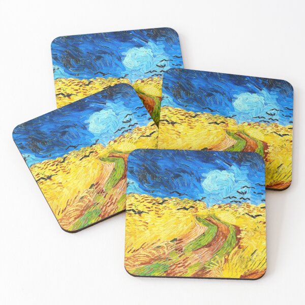 Item preview, Van Gogh Wheatfield with Crows Fine Art designed and sold by Vicky Brago-Mitchell®.