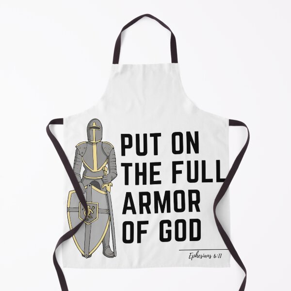 Item preview, Put on the Full Armor of God - black letters and source designed and sold by Victoria Muñoz.