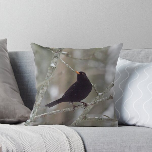 Item preview, Eurasian blackbird getting curious designed and sold by Jouko Lehto Photography.