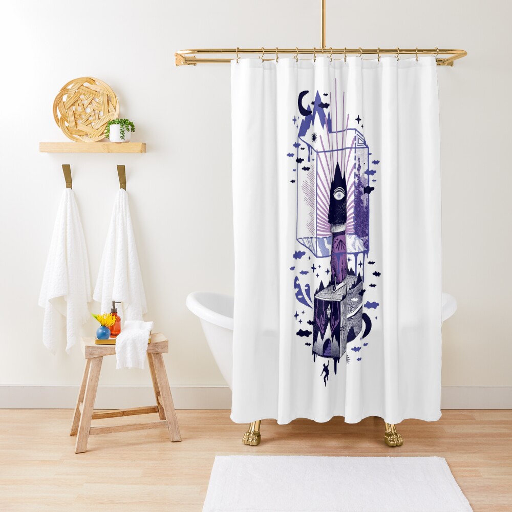Nonsensical Shower Curtain