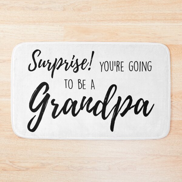 Item preview, Surprise! You're going to be a grandpa designed and sold by Christiane Raab.