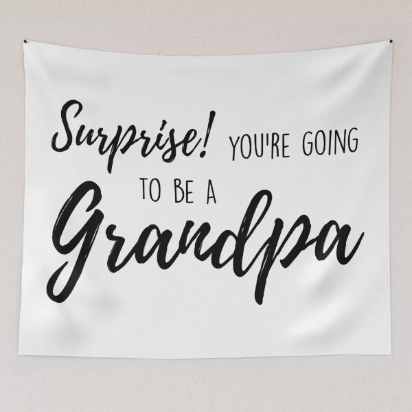 Item preview, Surprise! You're going to be a grandpa designed and sold by Christiane Raab.