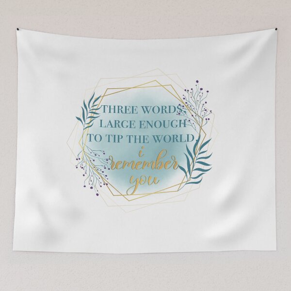 Item preview, addie larue i remember you quote designed and sold by lovely-lyrics.