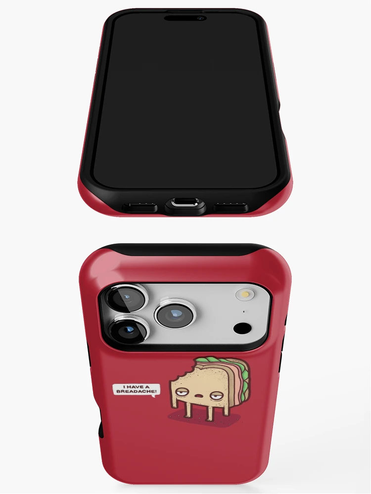 Thumbnail 3 of 4, iPhone Case, Breadache designed and sold by Randyotter.