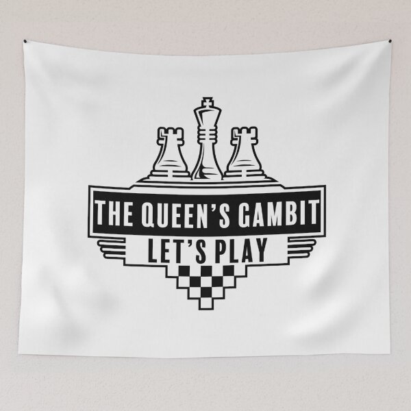 Item preview, the queen's gambit let's play designed and sold by lovely-lyrics.