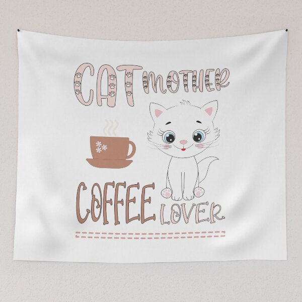 Item preview, Cat Mother Coffee Lover designed and sold by Mariv19.