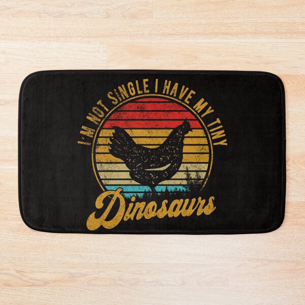 Item preview, I’m Not Single I Have My Tiny Dinosaurs Vintage Retro 1970s designed and sold by Dan66.