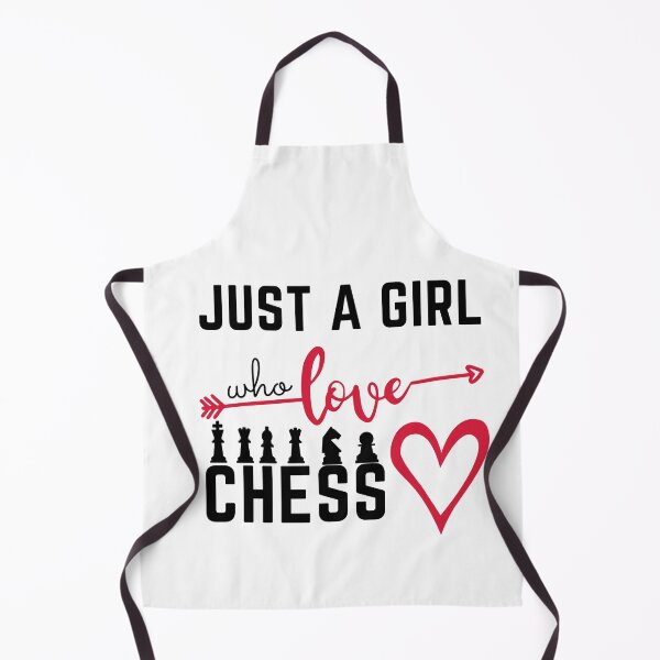 Item preview, Just a girl who loves Chess designed and sold by IZ-STAR.