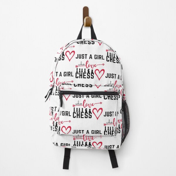 Item preview, Just a girl who loves Chess designed and sold by IZ-STAR.