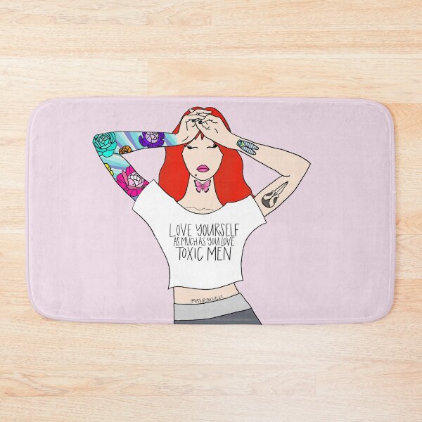Item preview, Love Yourself As Much As You Love Toxic Men designed and sold by kathrynchill.