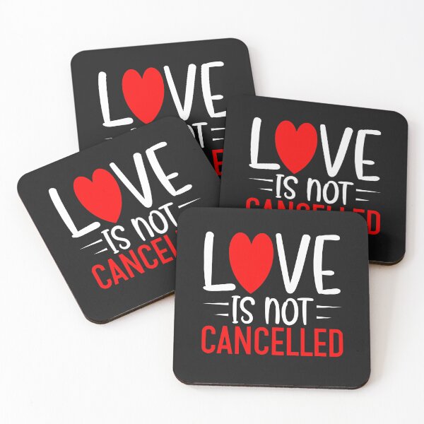 Item preview, Love is not cancelled designed and sold by Pixelcraftsmith.