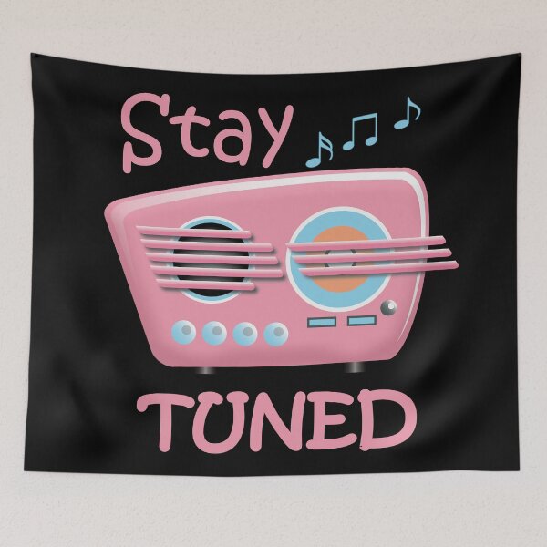 Item preview, Copy of Stay Tuned Design pink designed and sold by Paula Helit.