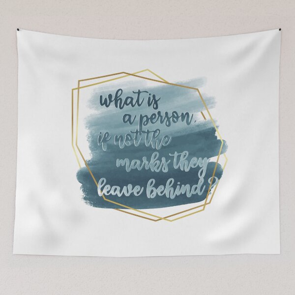 Item preview, addie larue marks they leave behind quote designed and sold by lovely-lyrics.