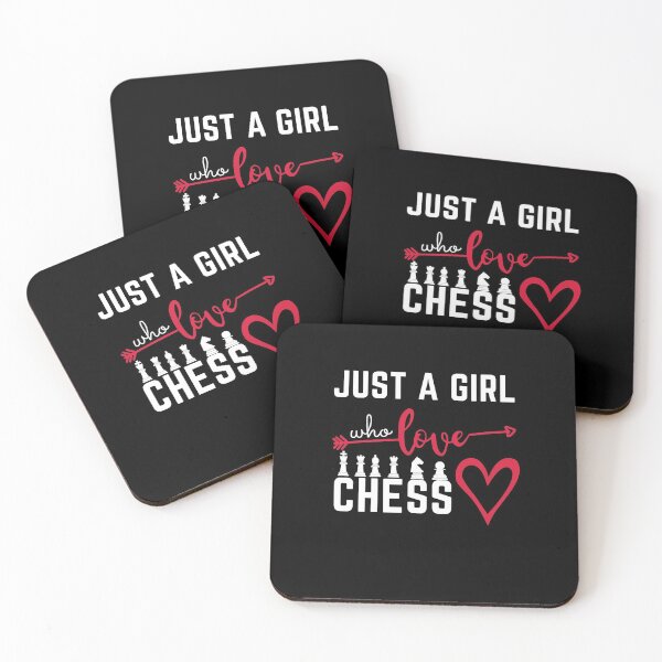 Item preview, Just a girl who loves Chess designed and sold by IZ-STAR.