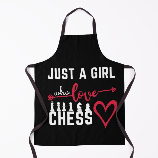 Item preview, Just a girl who loves Chess designed and sold by IZ-STAR.