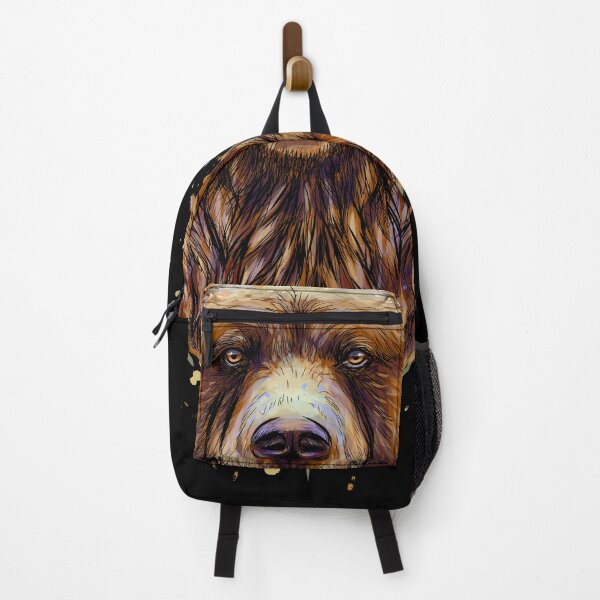 Item preview, Watercolor illustration of a brown bear designed and sold by kalud-zoldyck.