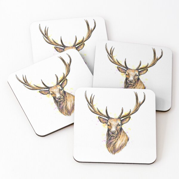 Item preview, Great illustration of a Deer designed and sold by kalud-zoldyck.