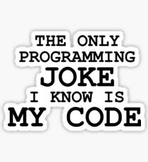 Programmer des blagues est cool, non? Sticker