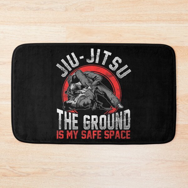 Item preview, Jiu Jitsu The Ground Is My Safe Space BJJ Pun designed and sold by perfectpresents.