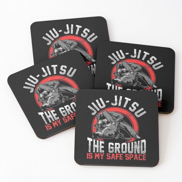 Item preview, Jiu Jitsu The Ground Is My Safe Space BJJ Pun designed and sold by perfectpresents.