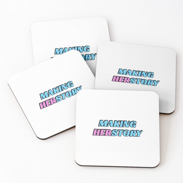 Item preview, Making Herstory pink and blue designed and sold by Inspirationmotivation.