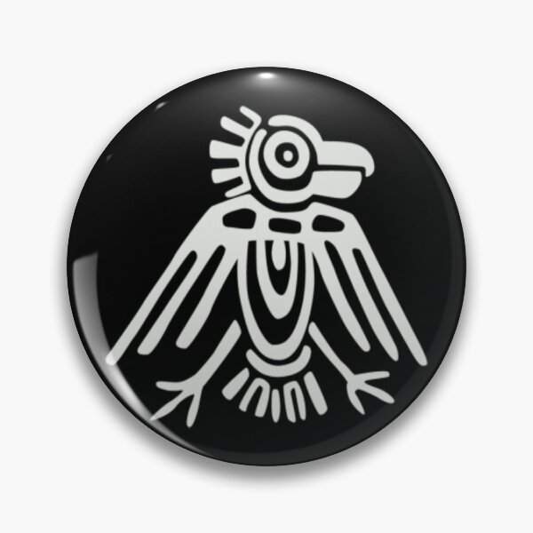 Mayan Icons: Aztec Drawing Pin